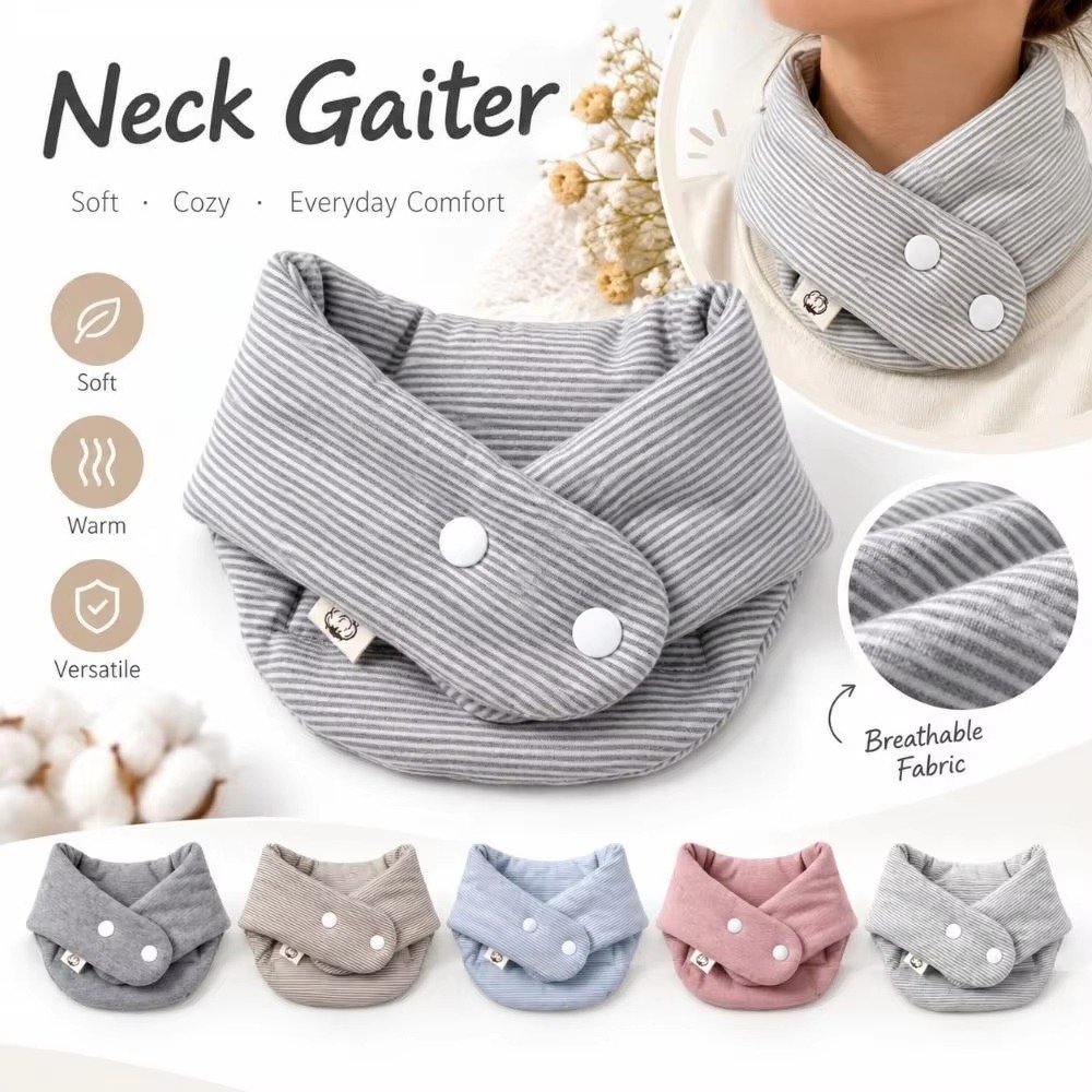 Cycling Commute Essentials - Cotton Neck Warmer Scarf for Commuting